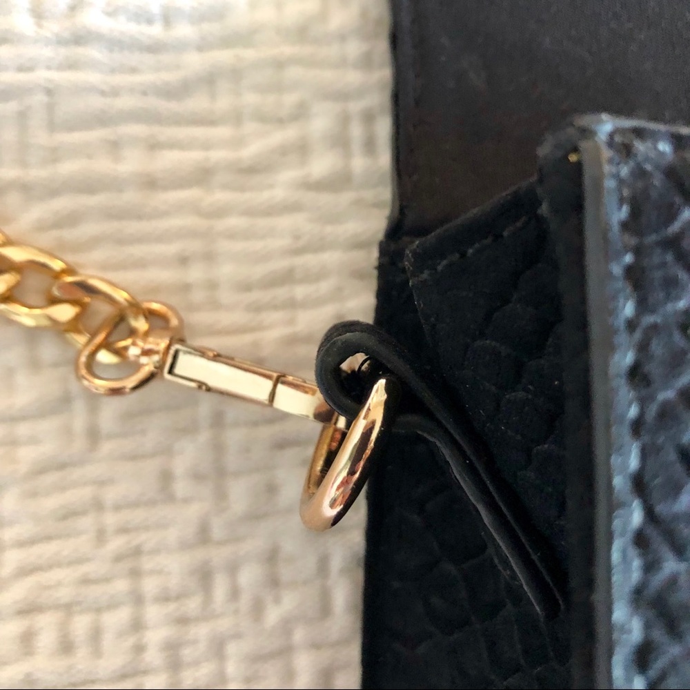 New Look Faux Suede Textured Sling Handbag - Picture 7 of 14